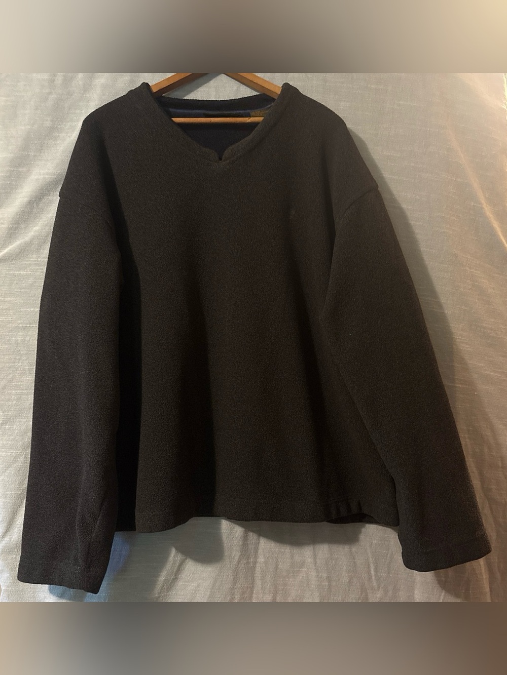 Timberland Weathergear Sweater Fleece Pullover Long Sleeve Gray Men’s Sz XL